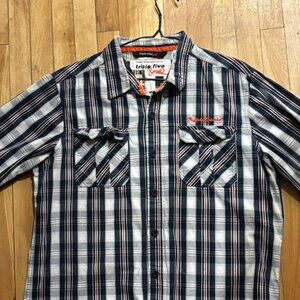 Vintage Triple Five Soul Plaid Shirt